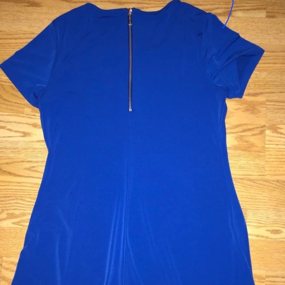 Elegant Blue Women's Dress